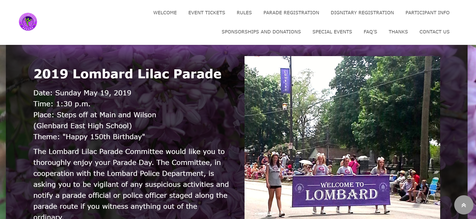 Lombard Lilac Festival Parade